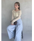 ギャザーオフショルチュールトップス
