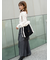 【WEB限定/ボアコレクション】キルティングチェーンバッグ