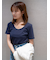 UネックTシャツ
