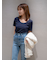 UネックTシャツ