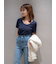 UネックTシャツ