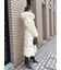 【00サイズあり】スタイルアップフレンチダウンロングコート