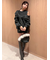 畦ニットショートパンツ