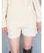 畦ニットショートパンツ