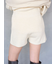畦ニットショートパンツ