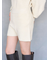 畦ニットショートパンツ