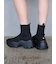 スニーカーソールショートブーツ