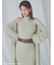 【HIGH QUALITY】メリノウールニットロングコート