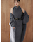 【HIGH QUALITY】メリノウールニットロングコート