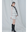 ティアードラッフルミニドレス