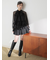 ティアードラッフルミニドレス