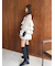 ティアードラッフルミニドレス