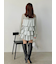 ティアードラッフルミニドレス