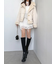 リップルラインミニスカショーパン