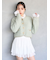 リップルラインミニスカショーパン