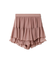 リップルラインミニスカショーパン