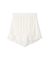 リップルラインミニスカショーパン