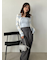 アーガイルニットアンサンブル