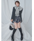 ファーバケットバッグ