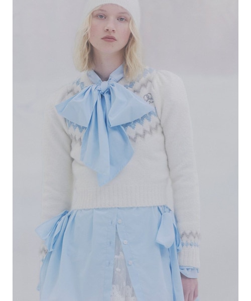 レイヤードボウタイチュニック｜スナイデルの通販｜&mall（アンド