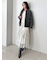 ラッフルフリルティアードスカート