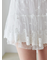 チュールエンブロイダリースカショーパン