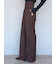 ハイウエストワイドパンツ