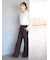 ハイウエストワイドパンツ
