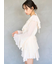 シフォンフリルミニコンビワンピース