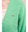 LACOSTE/ラメニットカーディガン
