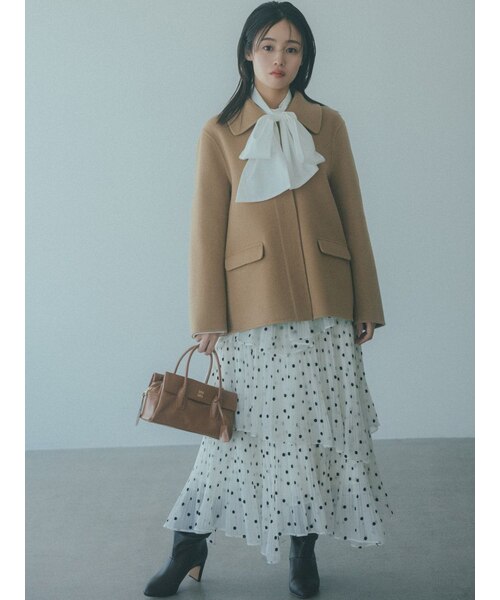 Sustainableプリーツティアードロングスカート｜スナイデルの通販