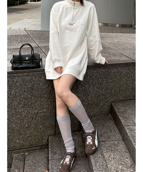 SNIDEL×PUMA】スエットワンピース｜スナイデルの通販｜&mall（アンド