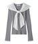 Sustainableスカーフブラウスドッキングプルオーバー