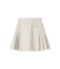 サイドプリーツツイードミニスカート