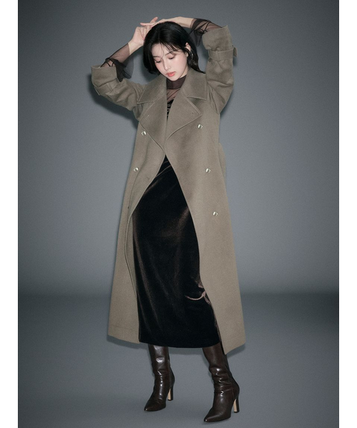 シアードッキングベロアドレス【カンヘウォン着用】｜スナイデルの通販