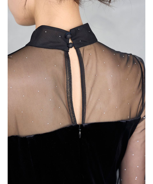 シアードッキングベロアドレス【カンヘウォン着用】｜スナイデルの通販