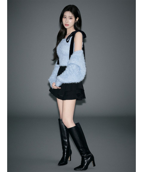 ラメニットアンサンブルプルオーバー【カンヘウォン着用】｜スナイデル