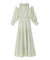 コールドショルダーロングワンピース