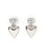 ハートモチーフイヤリング