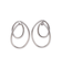 ダブルラインフープピアス