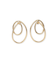 ダブルラインフープピアス