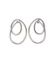 ダブルラインフープピアス