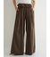 ウエストデザインボリュームワイドパンツ