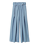 ウエストデザインボリュームワイドパンツ