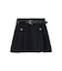 ベルト付きプリーツミニスカート
