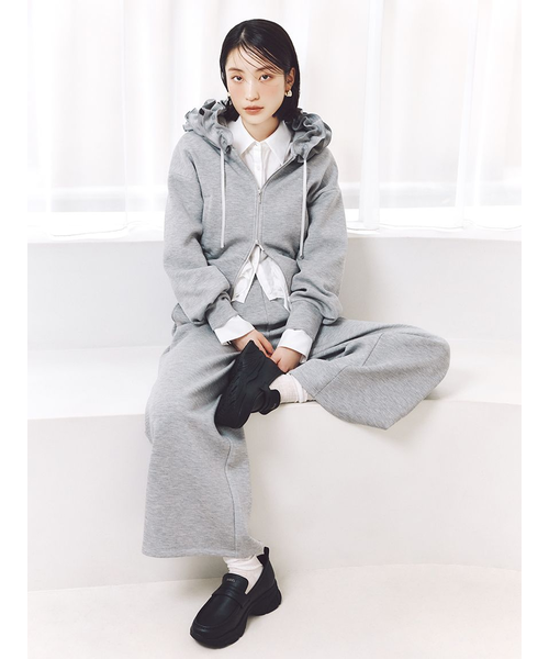 フリルショートジップパーカー｜スナイデルの通販｜&mall（アンド