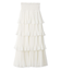プリーツティアードスカート