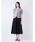 ボリュームタフタスカート