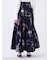 NYBG ギャザーフレアマキスカート