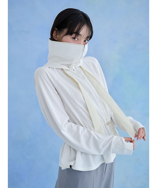 WEB限定/LUMISHADE】サンバイザー付きUVカットパーカー｜スナイデルの